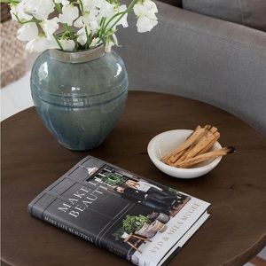 McGee & Co Mini Marble Bowls Decor Black & White Set (2)